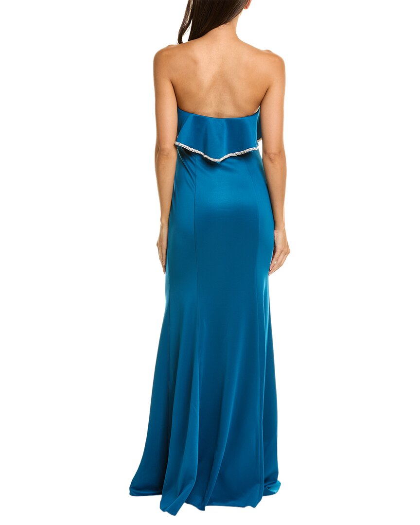 Rene Ruiz Off-The-Shoulder Gown