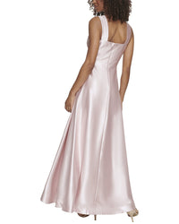 Eliza J Satin Ball Gown