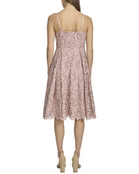 Eliza J Lace Midi Dress