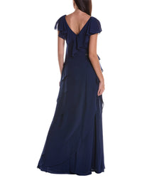 Teri Jon By Rickie Freeman Georgette Gown