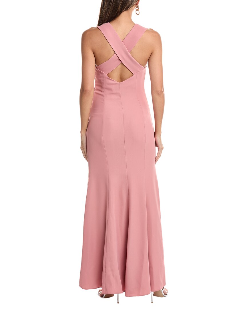 Dessy Collection Off-The-Shoulder Gown