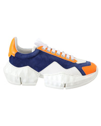 Jimmy Choo  Diamond Sneakers Blue Orange White Mens4