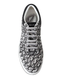 Jimmy Choo JC PARIS Glitter Fabric Sneakers