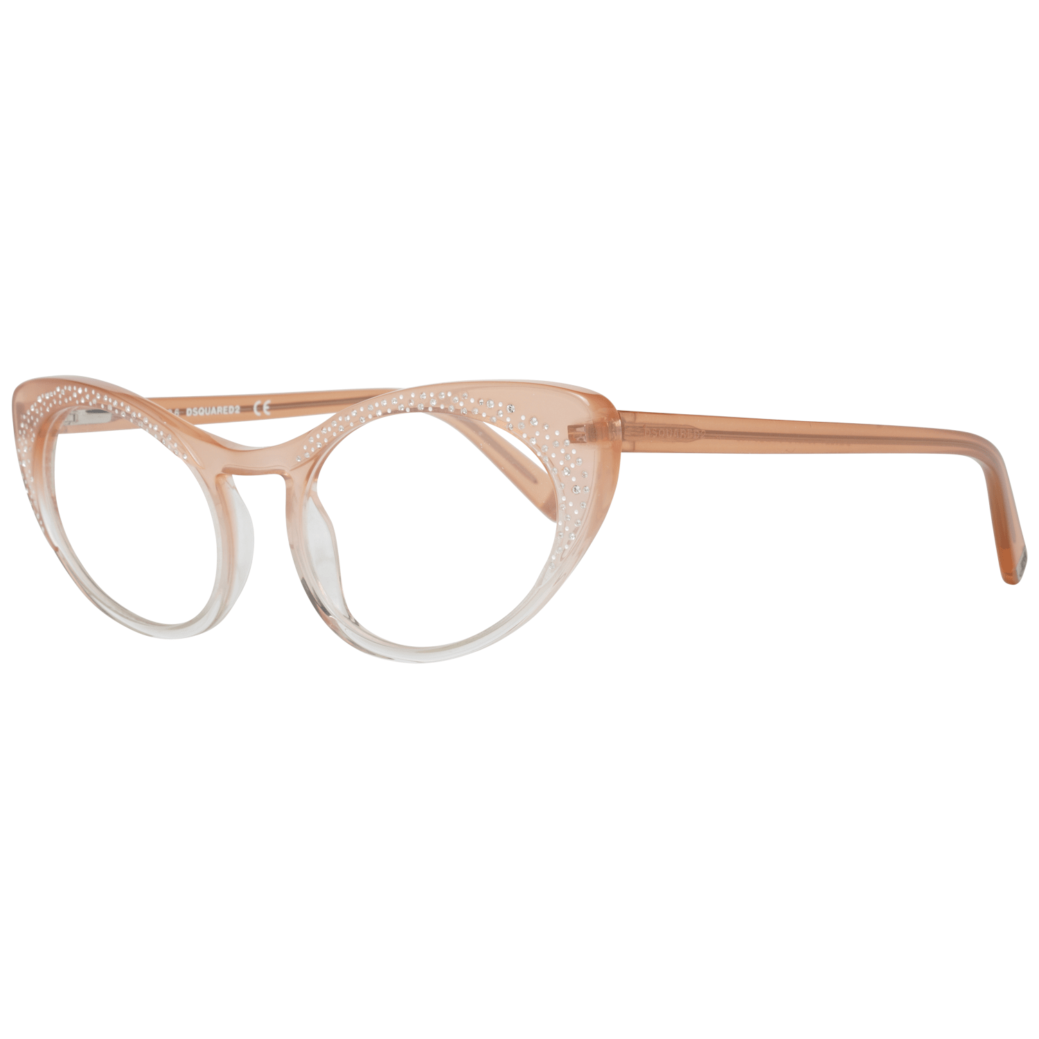 Dsquared² Chic Rose-Tinted Designer Women's Eyewear