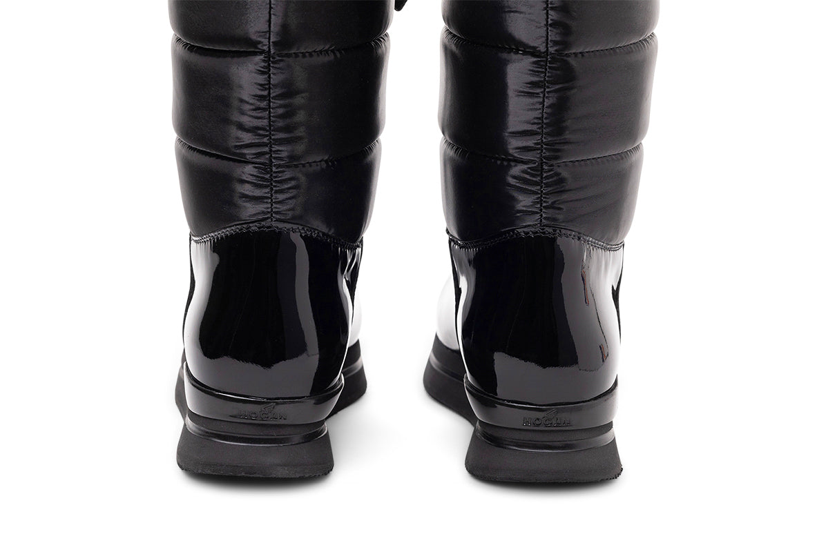 Hogan Restyling Padded Boots
