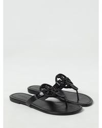 Tory Burch Miller Thong Sandal Leather Women Black