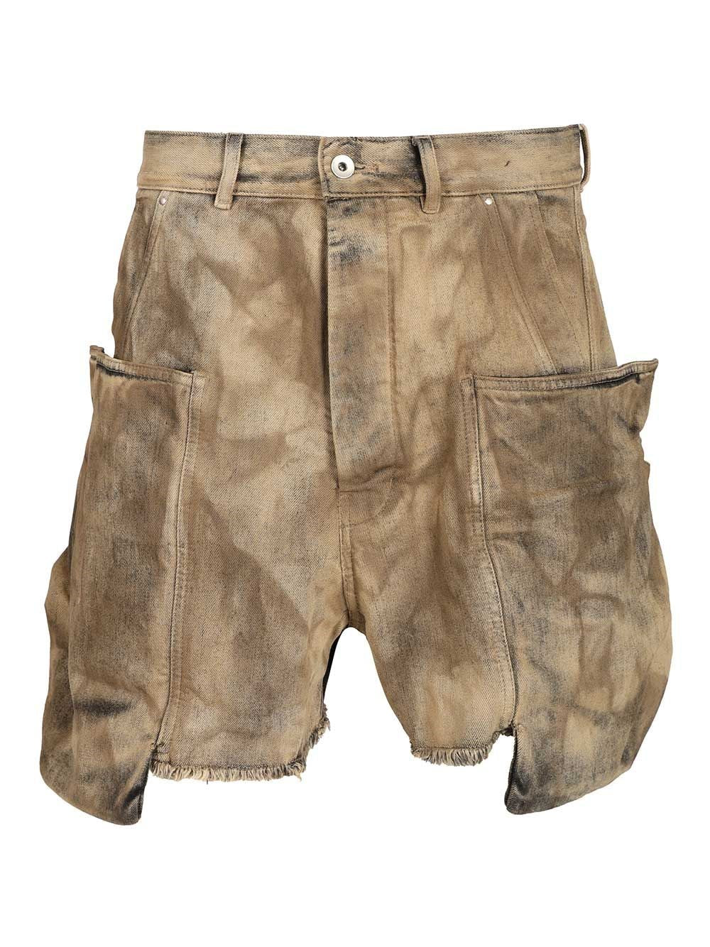 Rick Owens Drkshdw Men Stefan Cargo Shorts