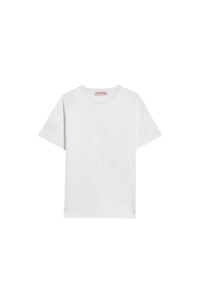 Valentino Garavani Valentino Garavani Cotton-Jersey T-Shirt Bianco 4B0Mg23F8Ln_0Bo