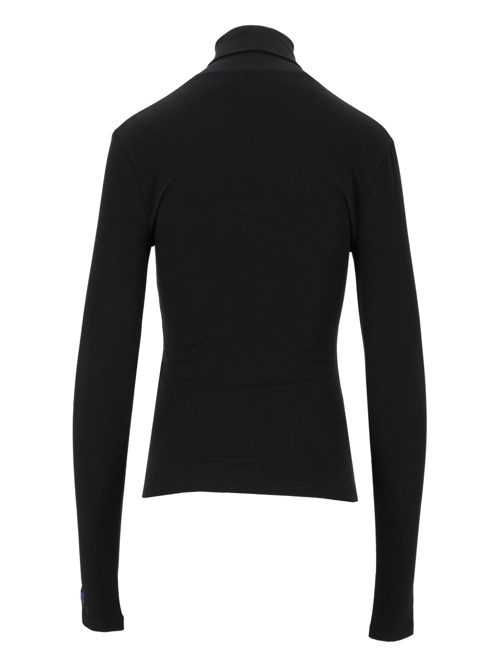 Celine Celine Women Stretch Cotton Jersey Turtleneck