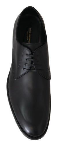 Dolce & Gabbana Dolce & Gabbana Black Leather SARTORIA Hand Made Men's Shoes