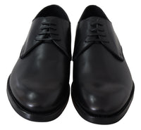 Dolce & Gabbana Dolce & Gabbana Black Leather SARTORIA Hand Made Men's Shoes