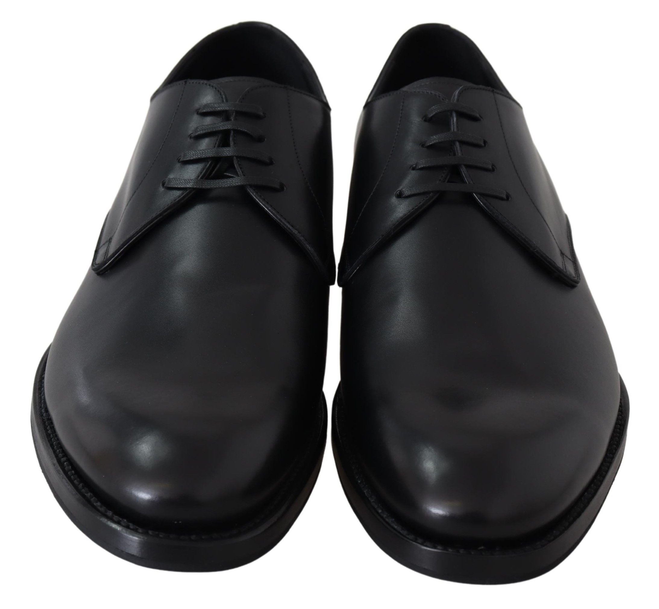 Dolce & Gabbana Dolce & Gabbana Black Leather SARTORIA Hand Made Men's Shoes