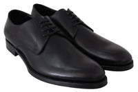 Dolce & Gabbana Dolce & Gabbana Black Leather SARTORIA Hand Made Men's Shoes