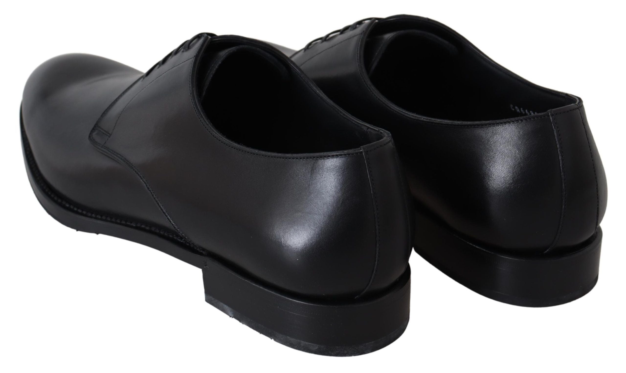 Dolce & Gabbana Dolce & Gabbana Black Leather SARTORIA Hand Made Men's Shoes