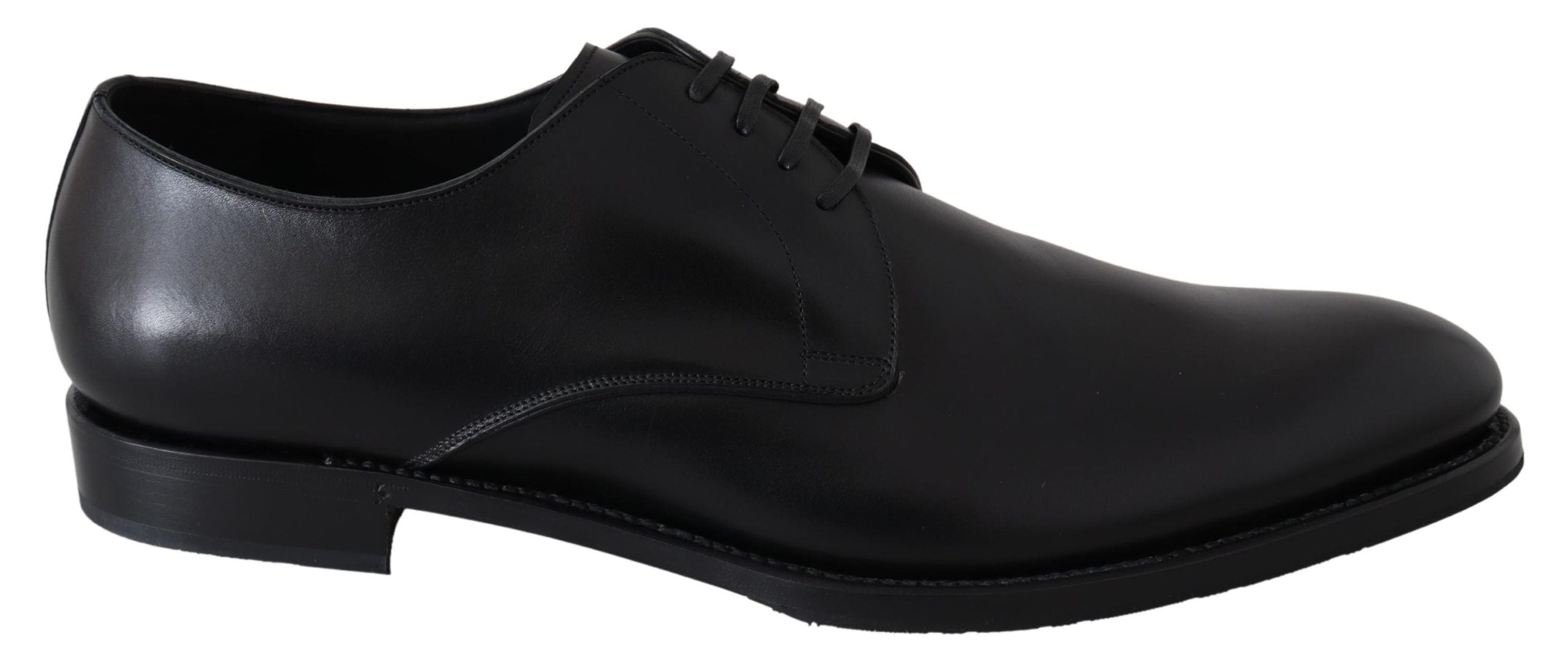 Dolce & Gabbana Dolce & Gabbana Black Leather SARTORIA Hand Made Men's Shoes