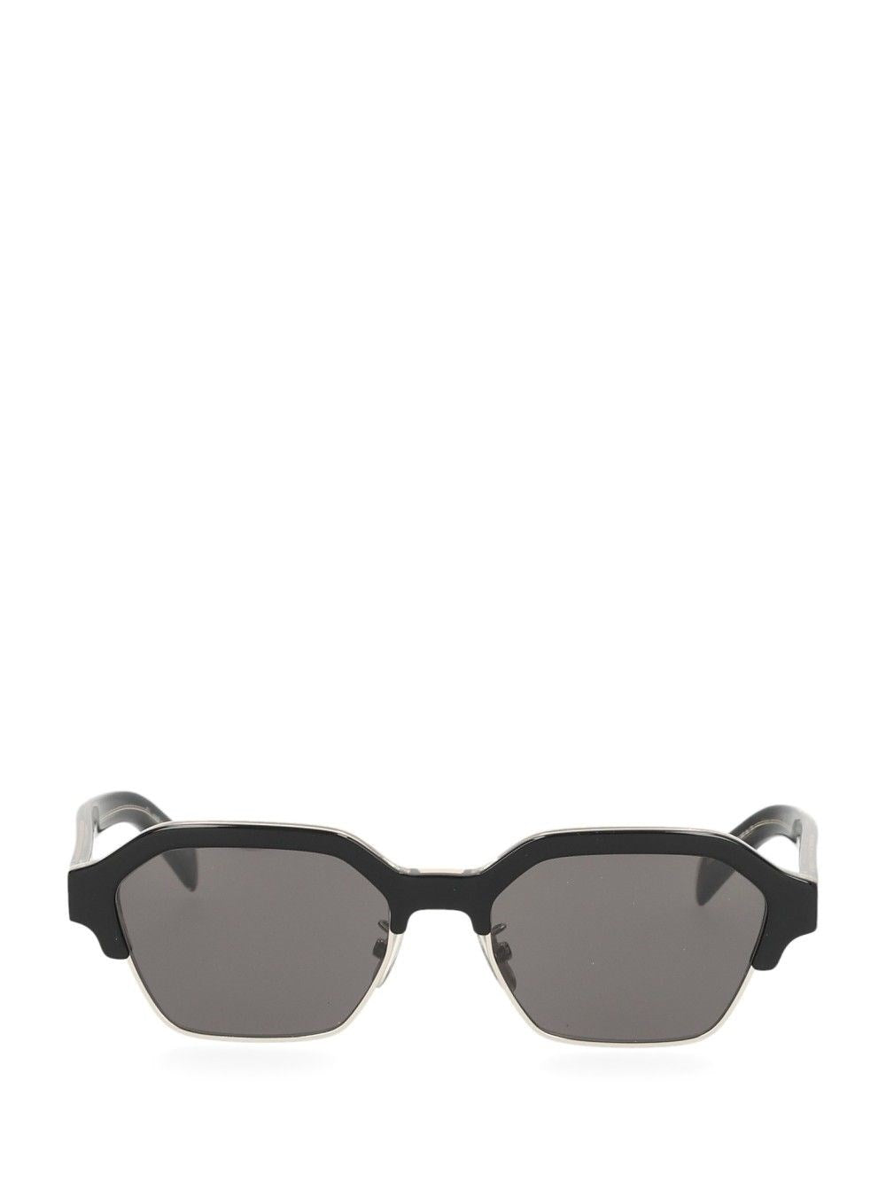 Celine Celine Men Black Frame 63 Sunglasses In Acetate And Metal