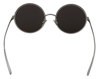 Dolce & Gabbana Dolce & Gabbana Silver Plated Round Gray Le nses Women Women's Sunglasses