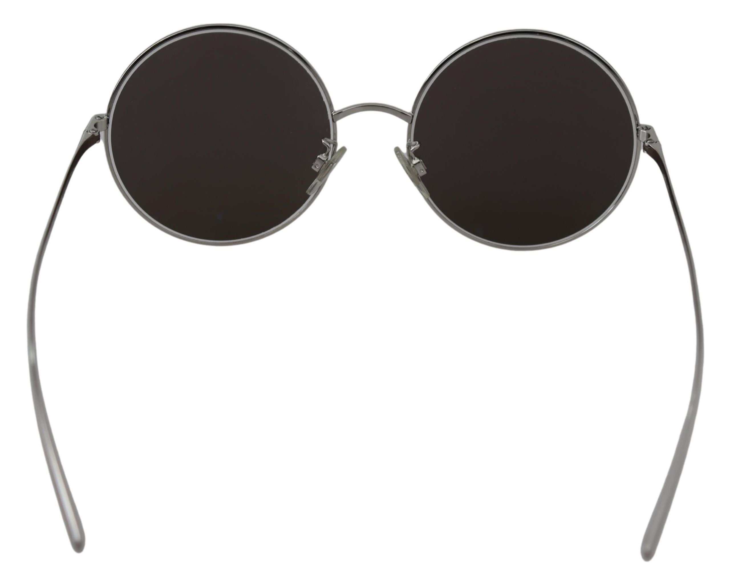 Dolce & Gabbana Dolce & Gabbana Silver Plated Round Gray Le nses Women Women's Sunglasses