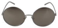 Dolce & Gabbana Dolce & Gabbana Silver Plated Round Gray Le nses Women Women's Sunglasses