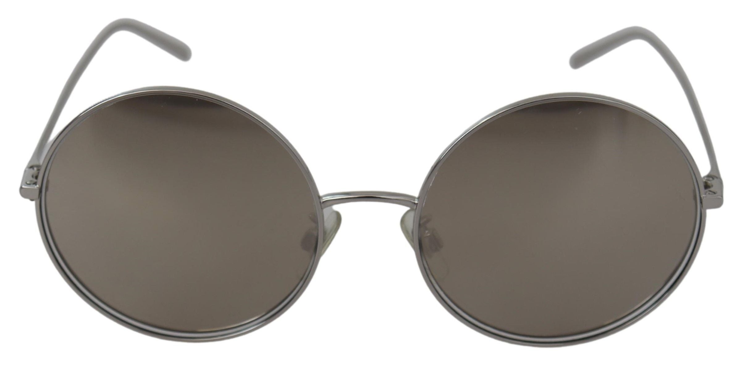 Dolce & Gabbana Dolce & Gabbana Silver Plated Round Gray Le nses Women Women's Sunglasses