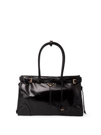 Prada Women Prada Bonnie Large Leather Bag