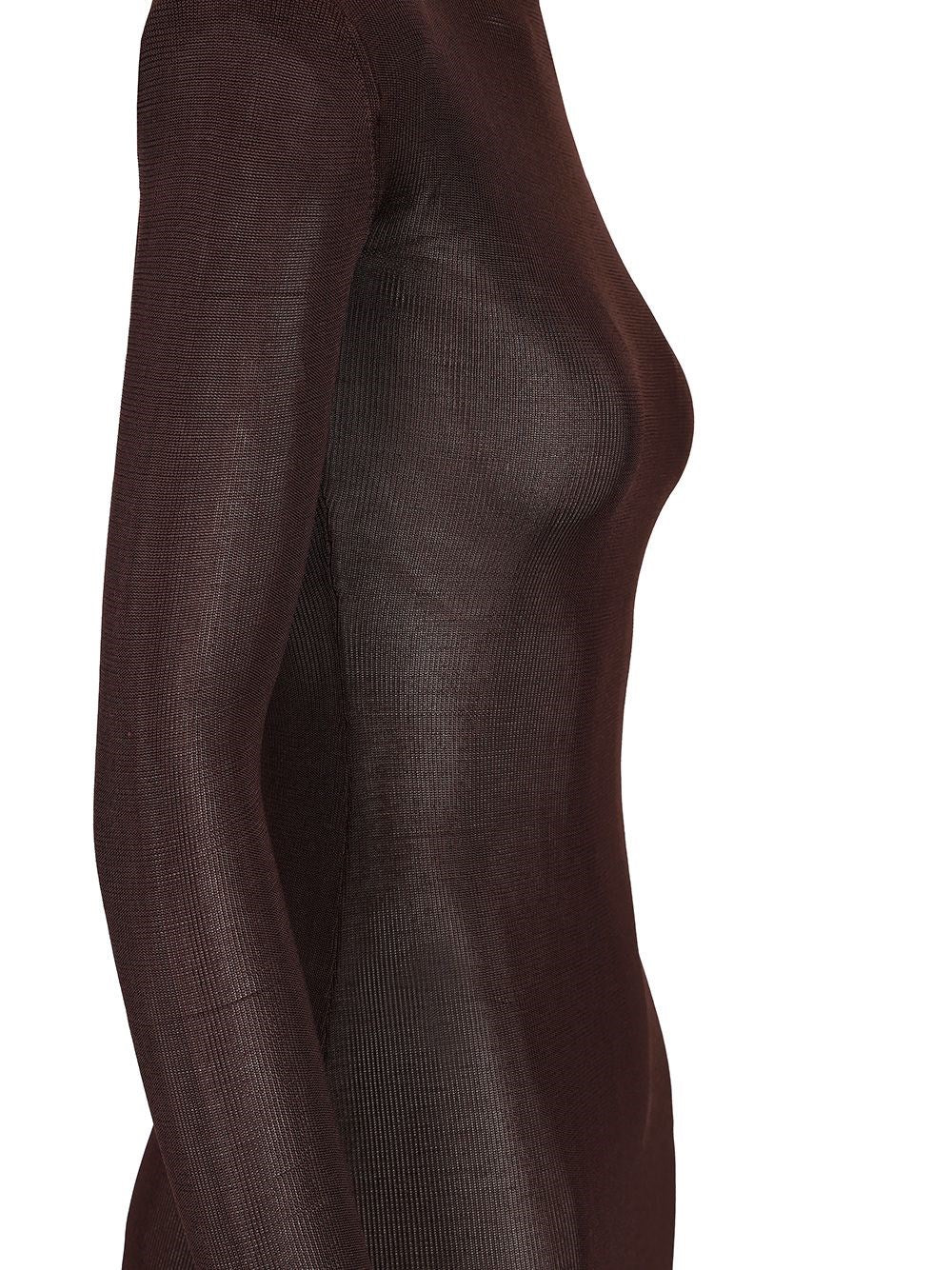 Self-Portrait Women Long Viscose Knit Dress