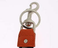 Dolce & Gabbana Dolce & Gabbana Multicolor Raffia Leather Clasp Finder Chain Women's Keyring