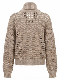 Brunello cucinelli Brunello Cucinelli Women Dazzling Net Cardigan