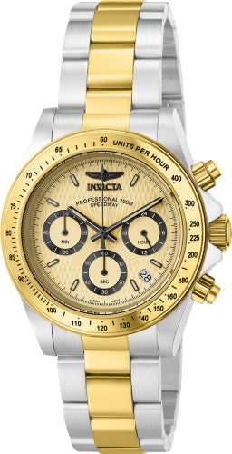Invicta Men's Speedway Gold Dial Watch - 14930