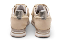 Hogan Metallic-Trimmed Shearling Sneakers