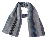Missoni Multicolor Wool Striped Unisex Neck Wrap Men's Shawl