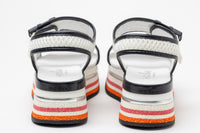 Hogan H222 Platform Mesh Sandals