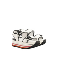 Hogan H222 Platform Mesh Sandals