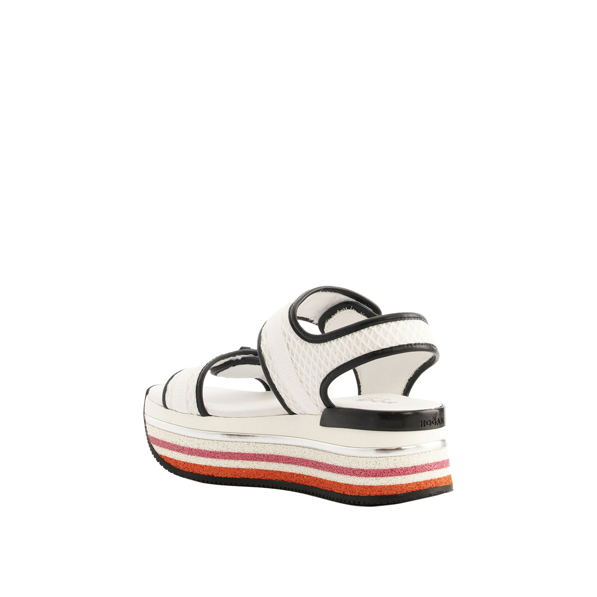 Hogan H222 Platform Mesh Sandals