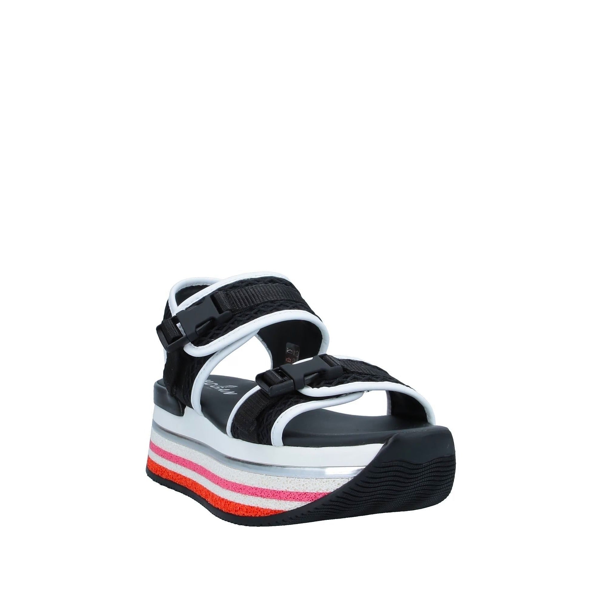 Hogan H222 Platform Mesh Sandals