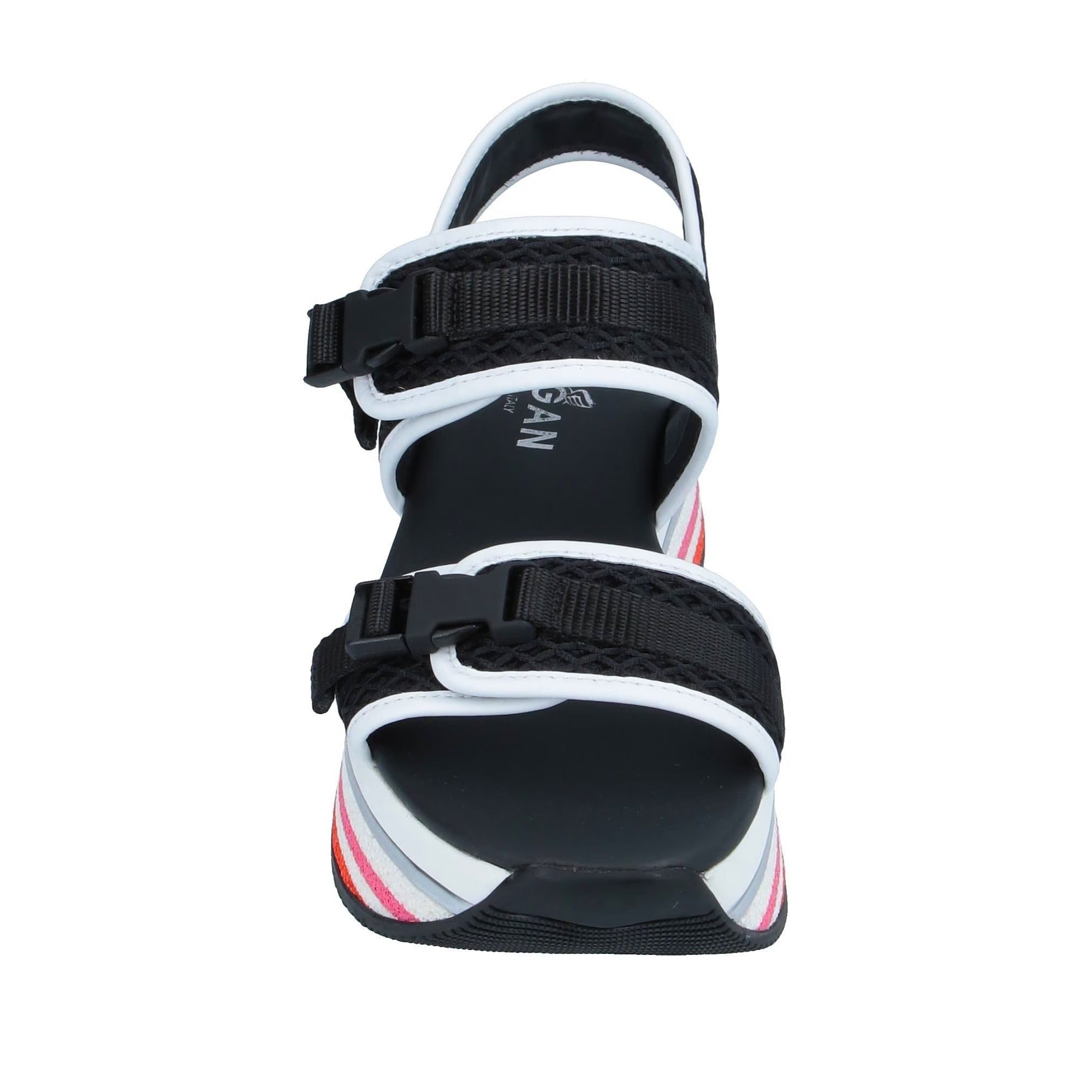 Hogan H222 Platform Mesh Sandals