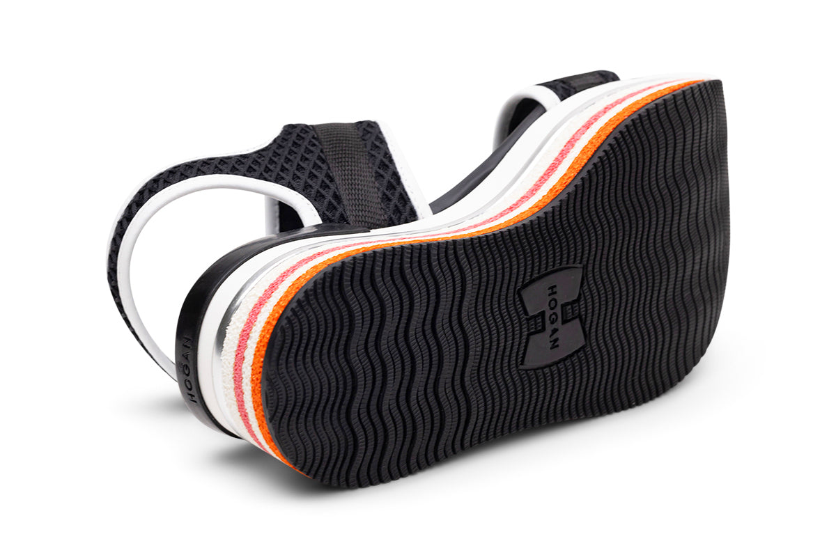 Hogan H222 Platform Mesh Sandals