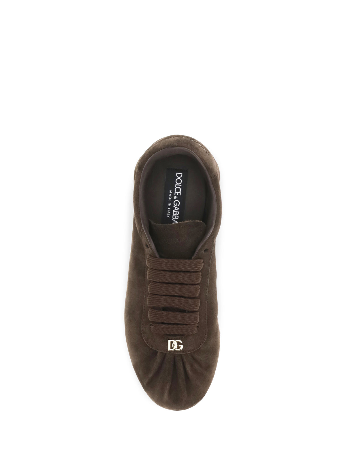 Dolce & Gabbana Women Low-Top Suede Sneakers