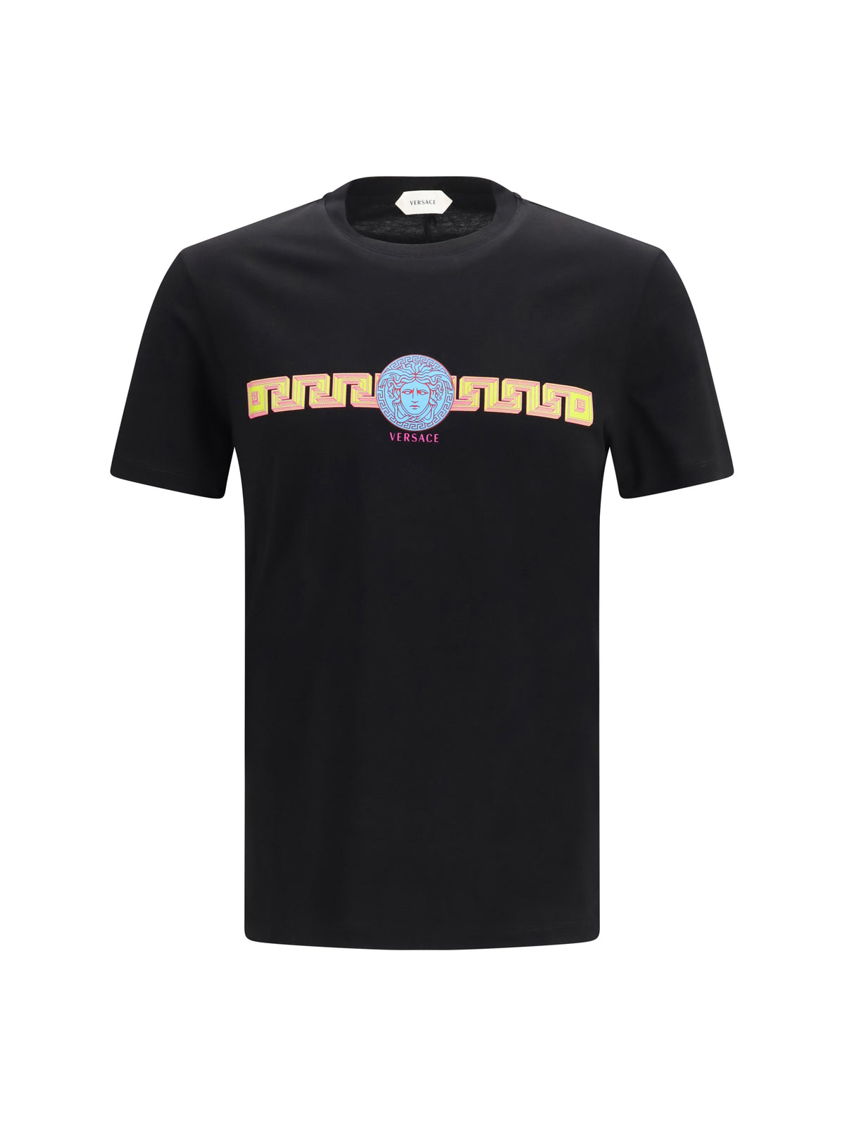 Versace Men Slim Cotton Jersey T-Shirt