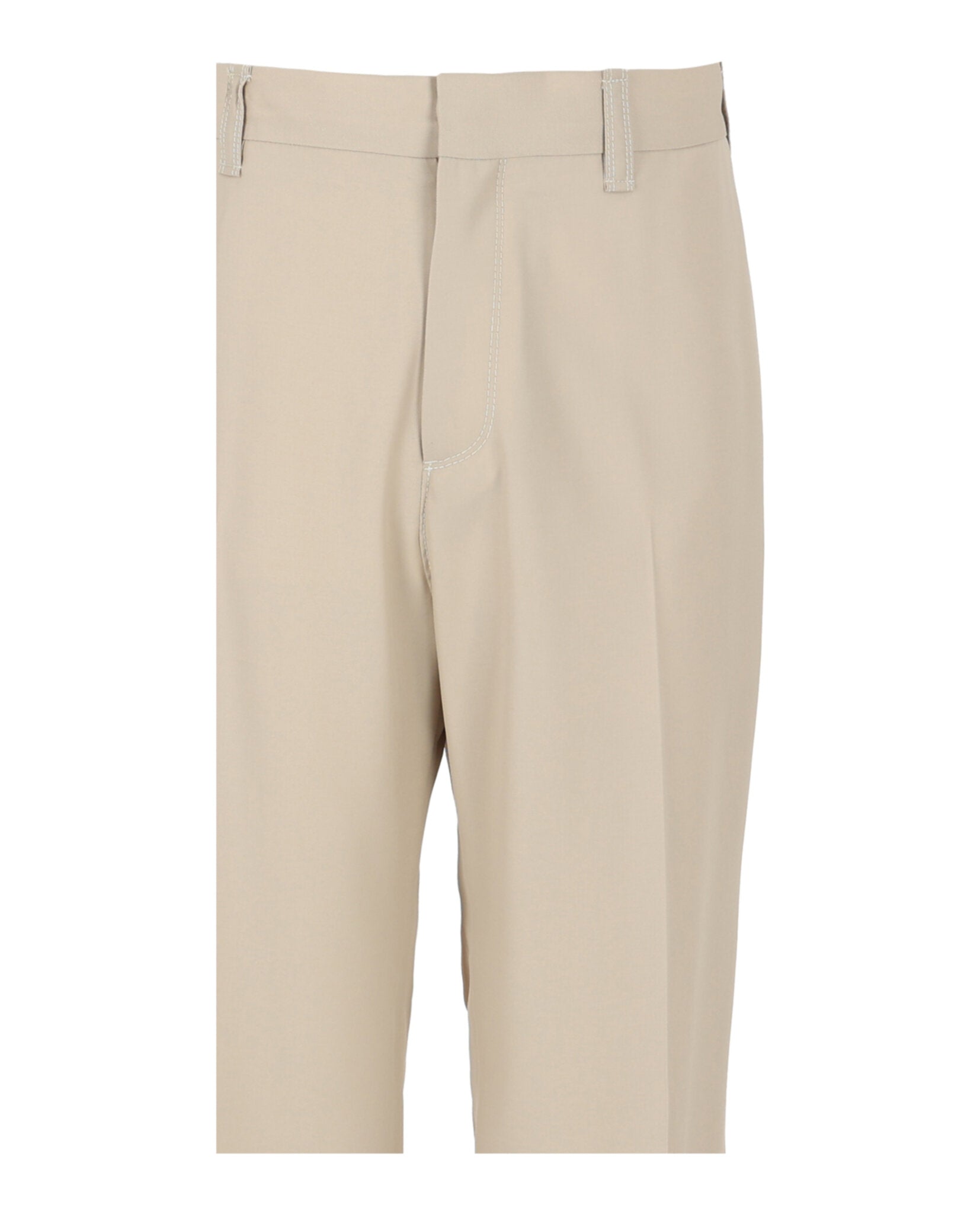 Ferragamo Mens Stitched Wide Leg Trousers