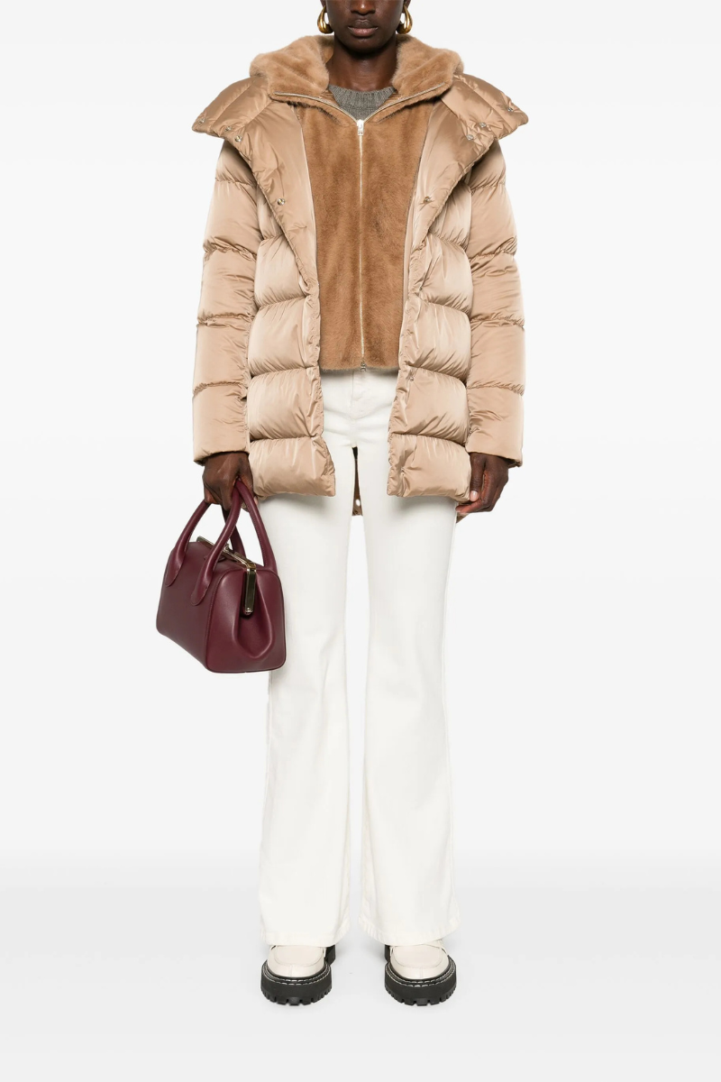 Herno Women's Layered Puffer Coat