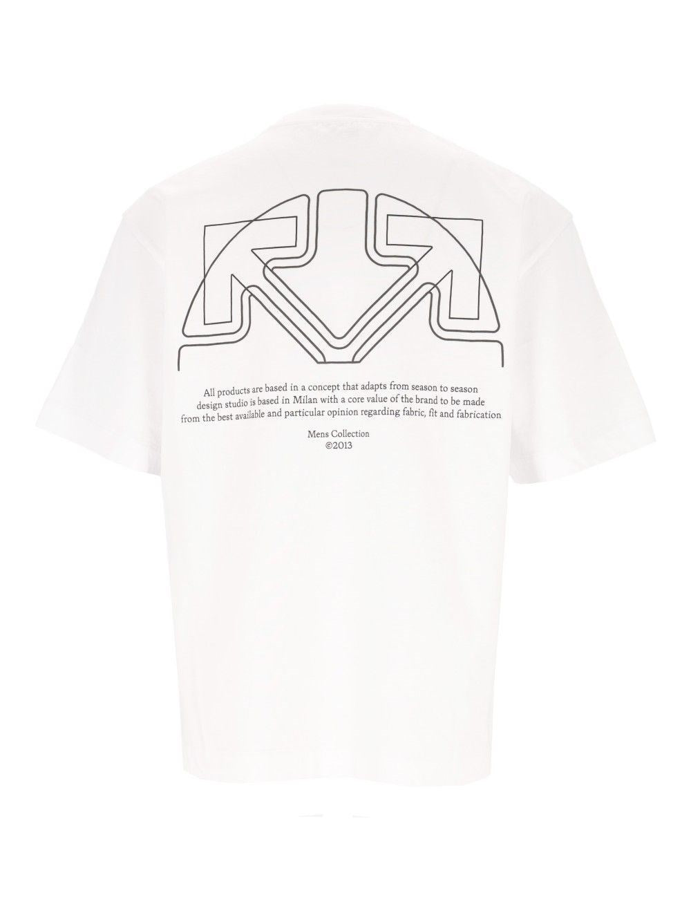 Off-white Off-White Men Skate T-Shirt Half Arrow