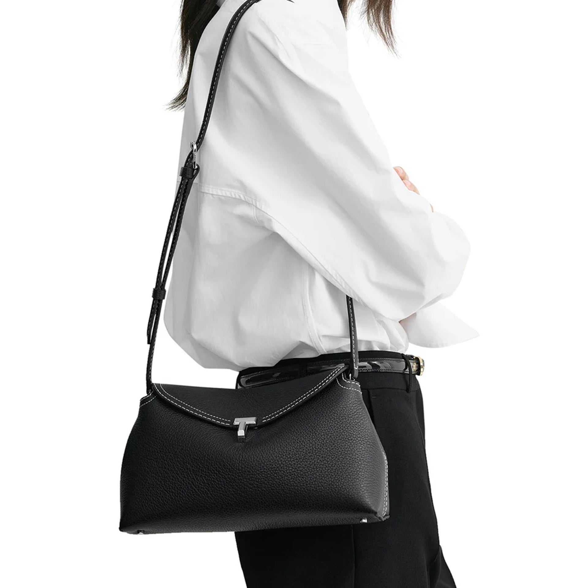Toteme Toteme T-Lock Clutch Bag Women