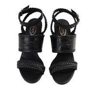 Tod's Braided Heeled Sandals