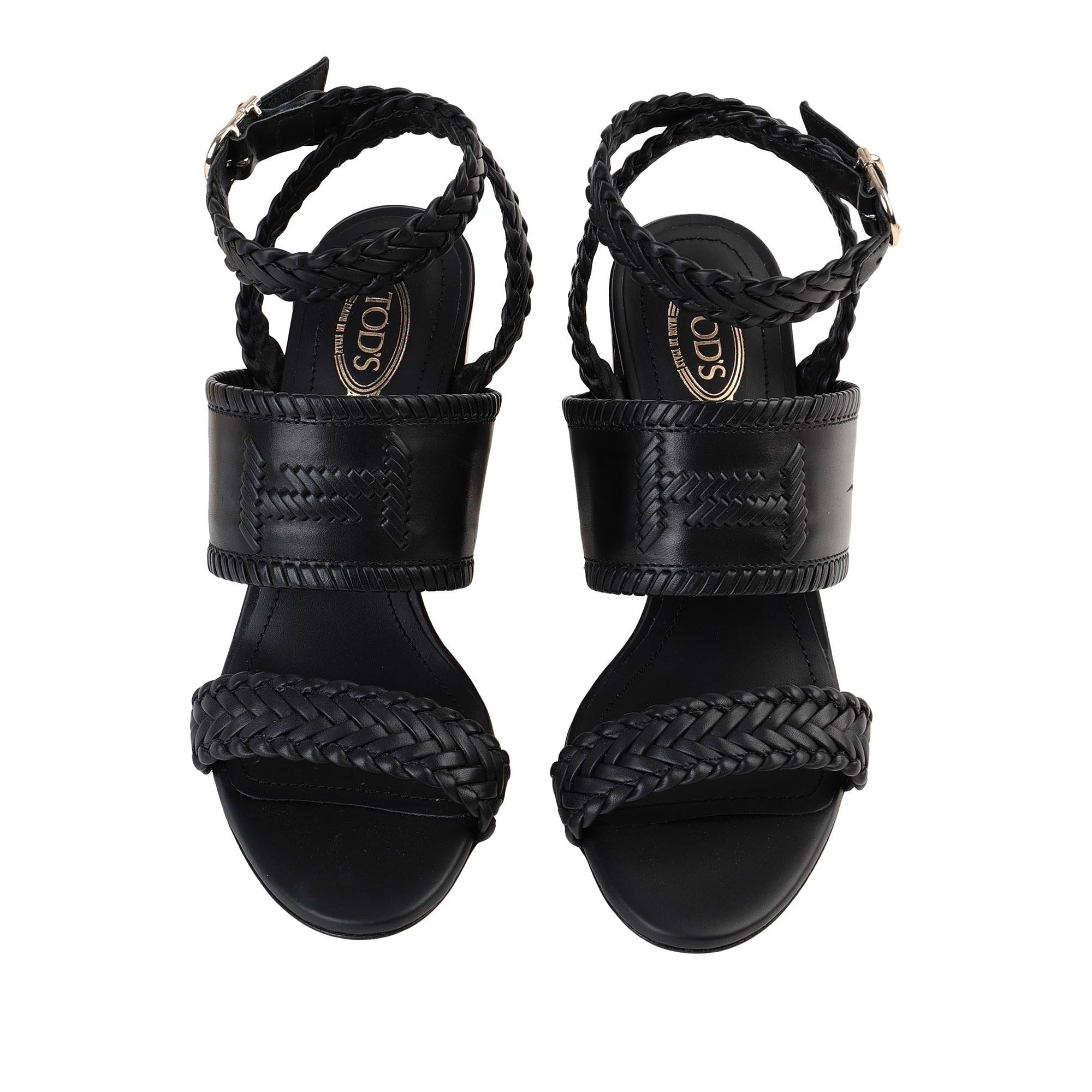 Tod's Braided Heeled Sandals