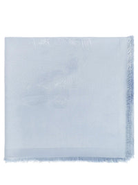 Ferragamo Women Sl Pergamen Silk Jacquard Shawl