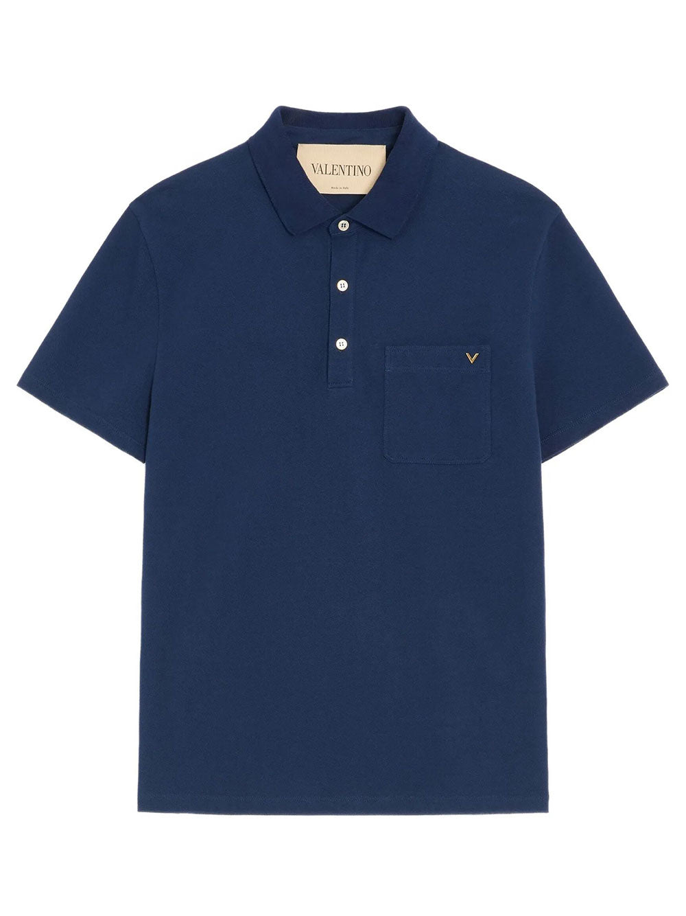 VALENTINO GARAVANI Valentino Polo Shirt In Cotton Piqué With Vgold Women