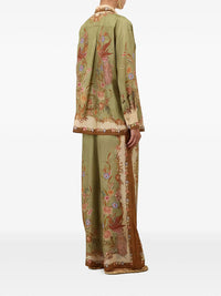 Zimmermann Women Indra Relaxed Silk Shirt
