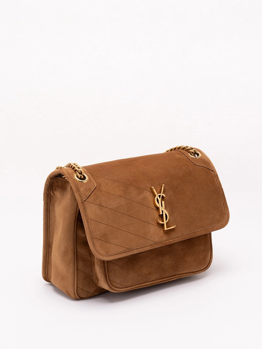 Saint Laurent Women Niki Medium In Suede