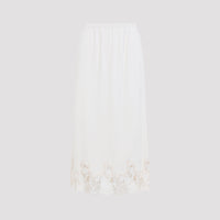 Alberta Ferretti Velvet Pencil Skirt Women